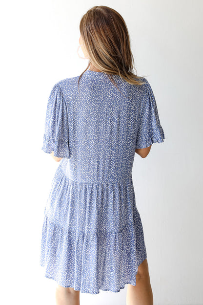 Dreams Come True Tiered Mini Dress