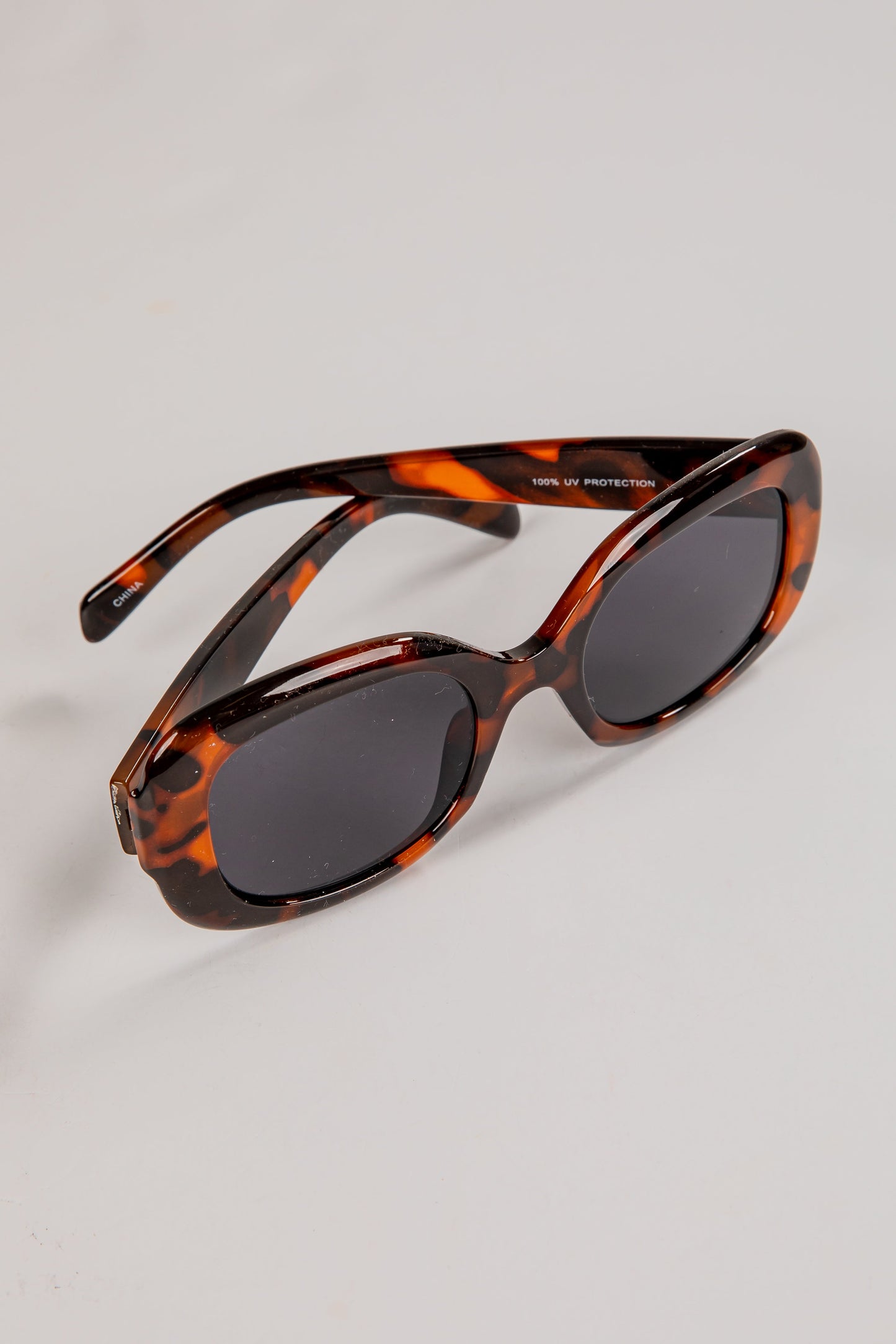Anywhere And Everywhere Tortoise Oversized Sunglasses
