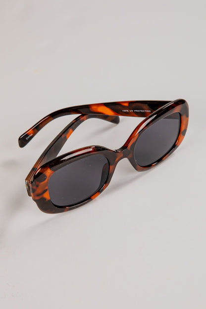 Anywhere And Everywhere Tortoise Oversized Sunglasses