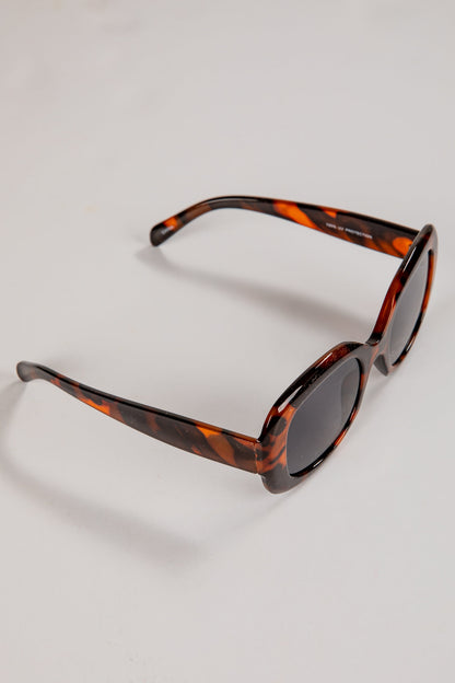 Anywhere And Everywhere Tortoise Oversized Sunglasses