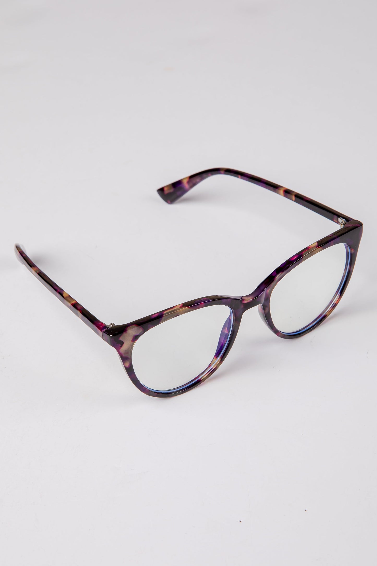 Clear Focus Tortoise Round Blue Light Glasses