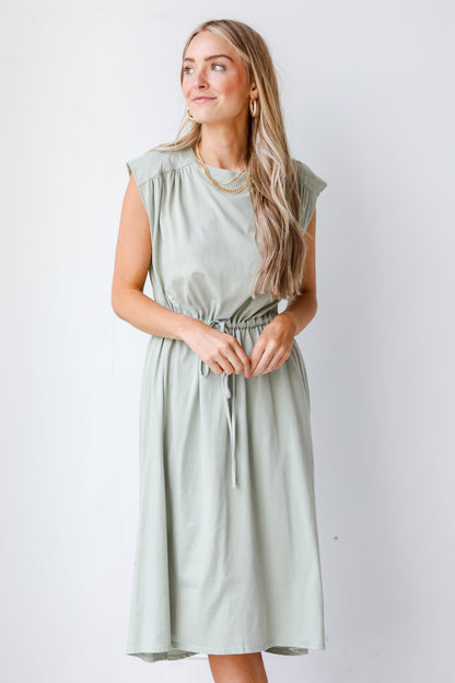 Easy On The Eyes Midi Dress