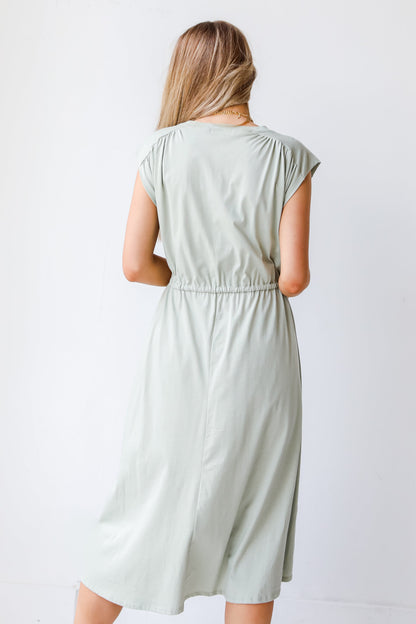 Easy On The Eyes Midi Dress