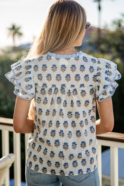 Bold & Bloom Statement Floral Top